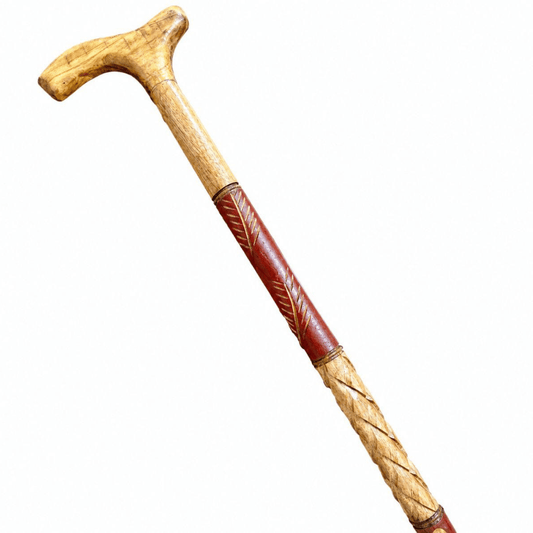 Premium Handcrafted Wooden Walking Stick (ARTICLE 011)